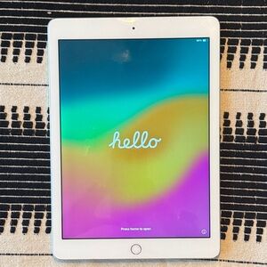 Apple iPad in White and Silver